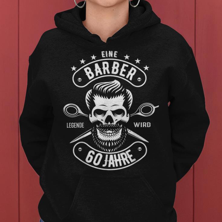 Herren 60 Geburtstag Mann Geschenk Lustig Barber Barbier Frauen Hoodie