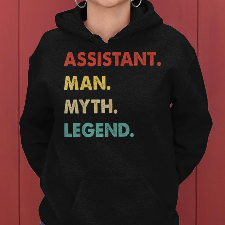 Herren Assistent Mann Mythos Legende Frauen Hoodie