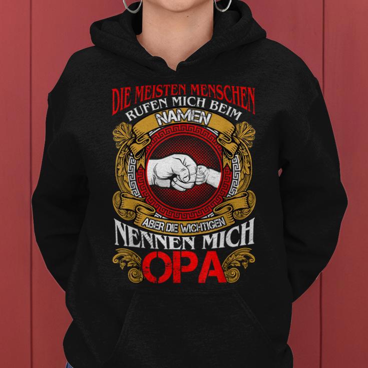 Herren Die Wichtigen Nennen Mich Opa Frauen Hoodie