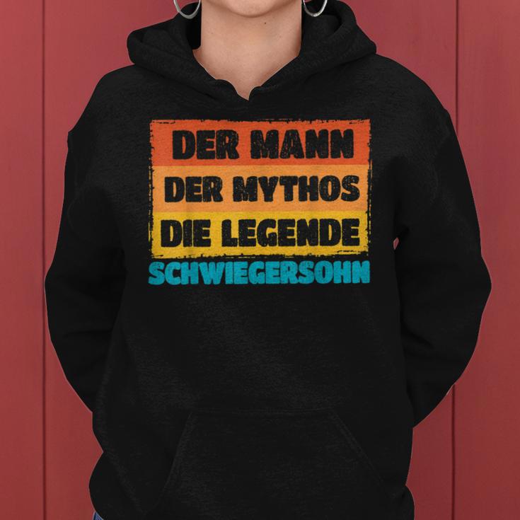 Herren Schwiegersohn Der Mann Der Mythos Die Legende Geschenk Frauen Hoodie