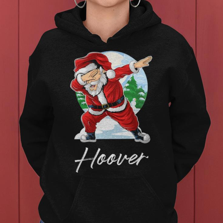 Hoover Name Gift Santa Hoover Women Hoodie
