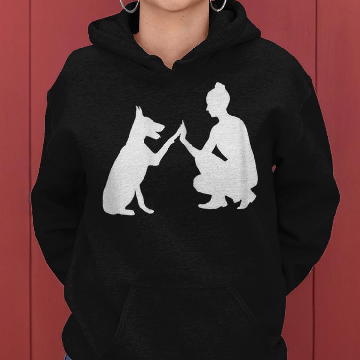 Hund Und Frauchen Beste Freunde Frauen Hoodie