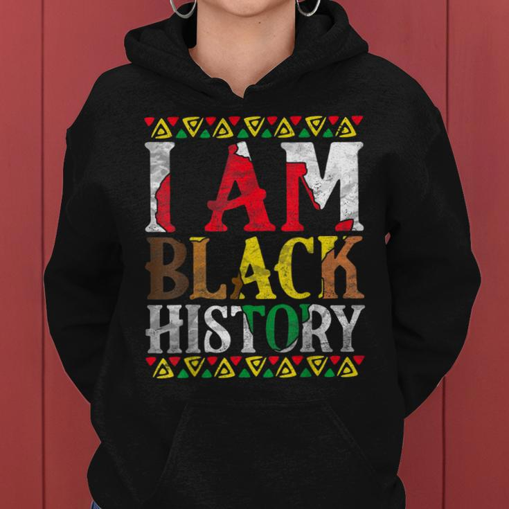 I Am Black History - Black History Month & Pride Women Hoodie