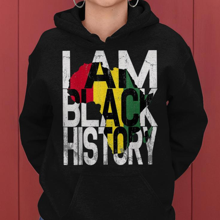 I Am Black History Month African American Pride Celebration V26 Women Hoodie