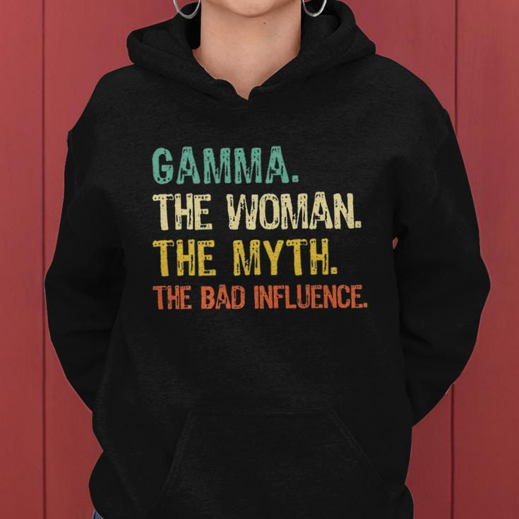 I Am Grandma The Woman Myth Legend Bad Influence Grandparent Women Hoodie