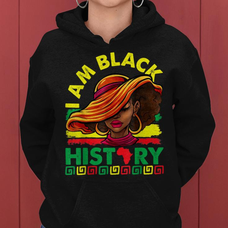 I Am The Strong African Queen Girls Black History Month V9 Women Hoodie