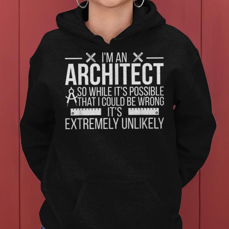 Ich Bin Ein Architekt Architekturarchitekten Frauen Hoodie