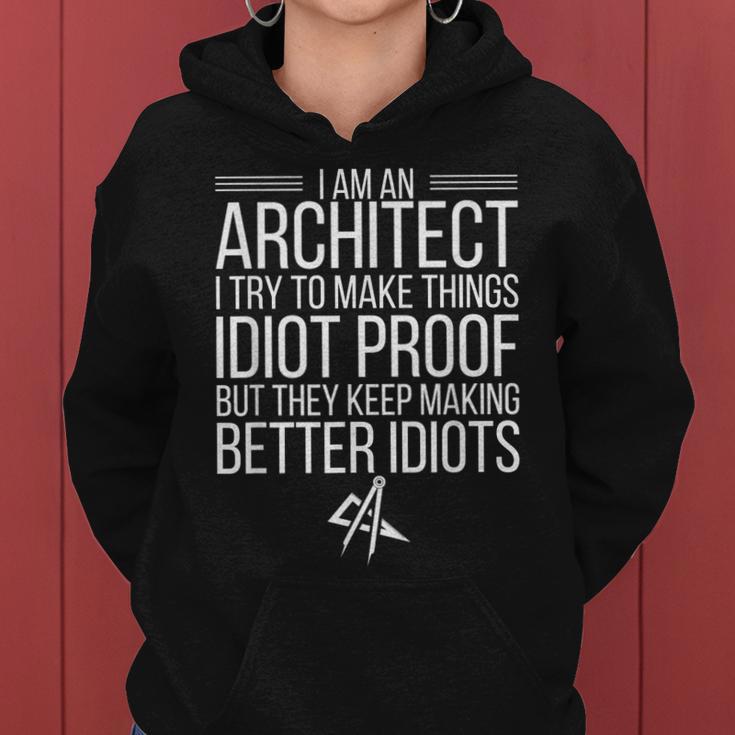 Ich Bin Ein Architekt Architekturarchitekten V2 Frauen Hoodie