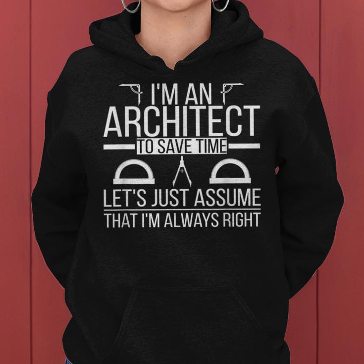 Ich Bin Ein Architekt Architekturarchitekten V3 Frauen Hoodie