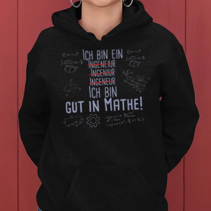 Ich Bin Gut In Mathe Für Ingenieur Frauen Hoodie