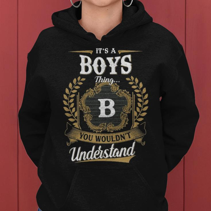 Its A Boys Thing You Wouldnt Understand Shirt Boys Family Crest Coat Of Arm Women Hoodie