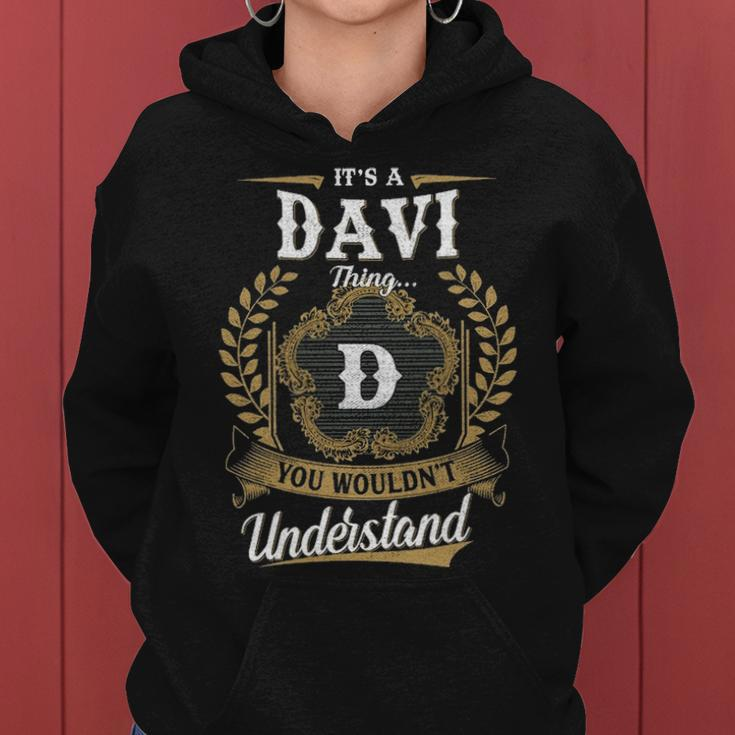 Its A Davi Thing You Wouldnt Understand Shirt Davi Family Crest Coat Of Arm Women Hoodie
