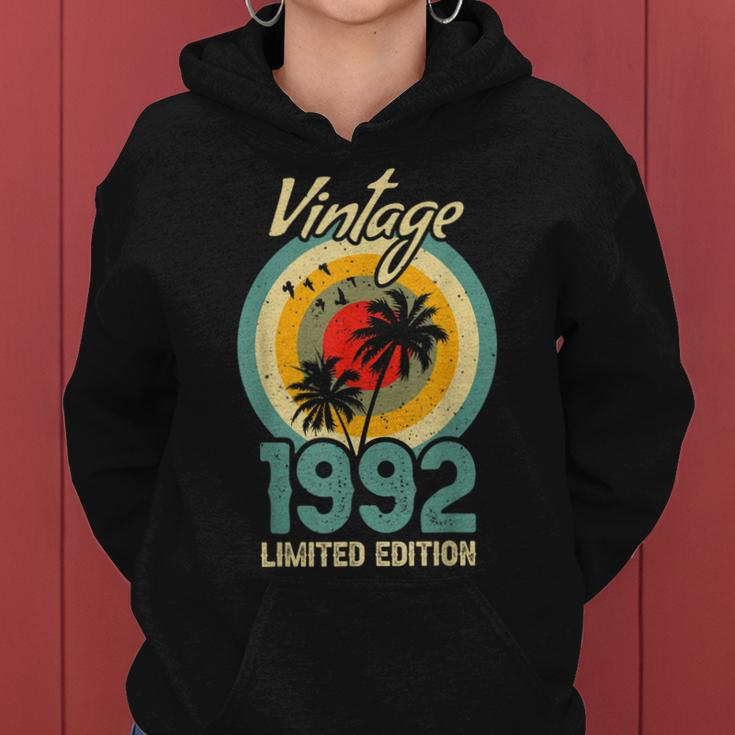 Jahrgang 1992 Limited Edition Sunset Palme Frauen Hoodie