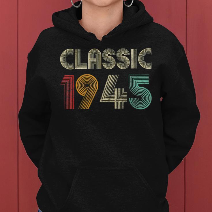 Klassisch 1945 Vintage 78 Geburtstag Geschenk Classic Frauen Hoodie