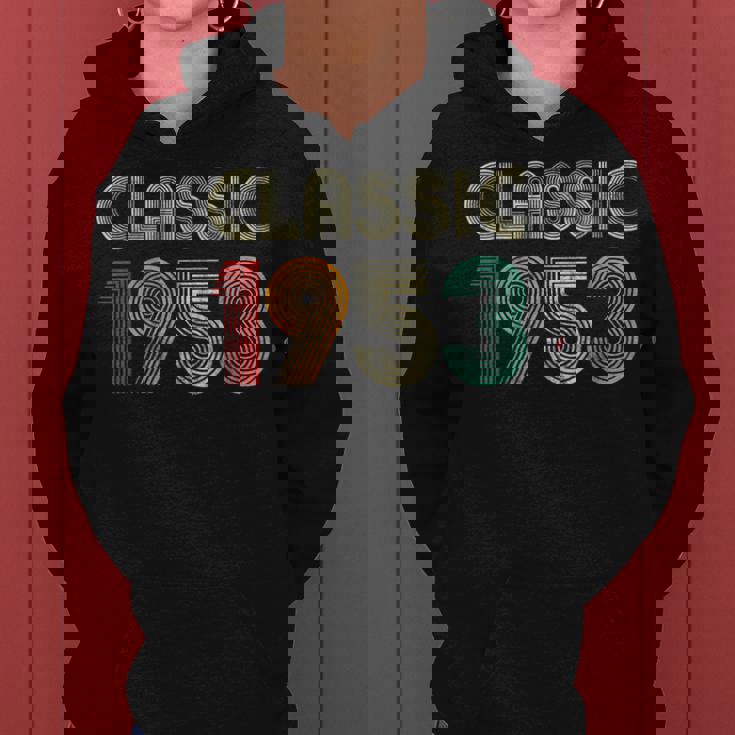 Klassisch 1953 Vintage 70 Geburtstag Geschenk Classic Frauen Hoodie