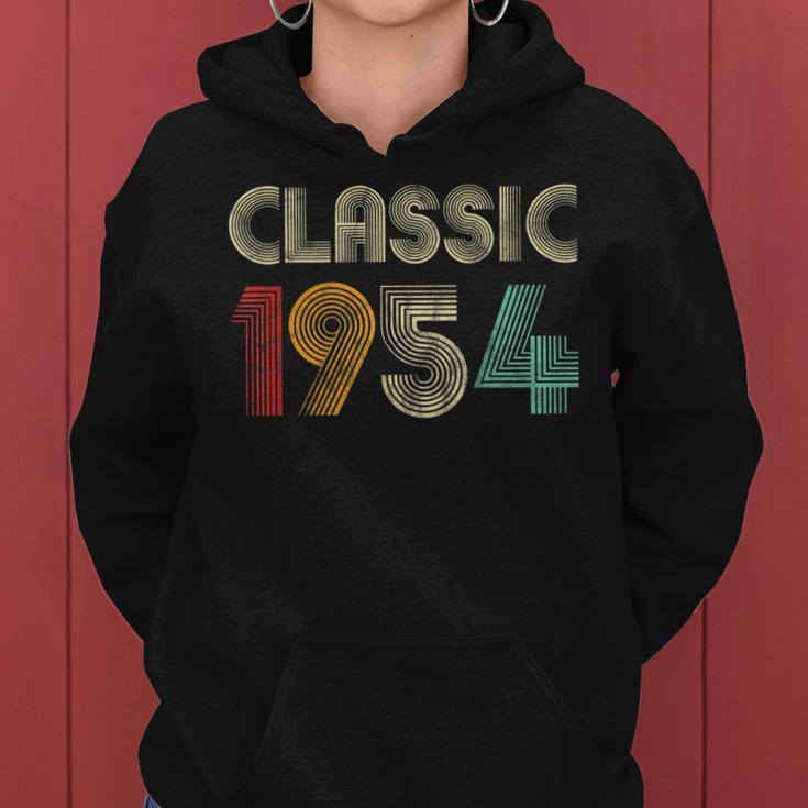 Klassisch 1954 Vintage 69 Geburtstag Geschenk Classic Frauen Hoodie