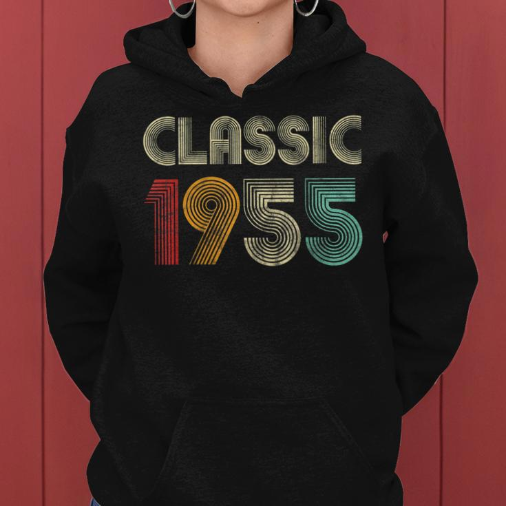 Klassisch 1955 Vintage 68 Geburtstag Geschenk Classic Frauen Hoodie