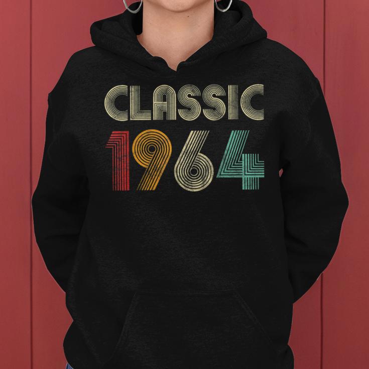 Klassisch 1964 Vintage 59 Geburtstag Geschenk Classic Frauen Hoodie