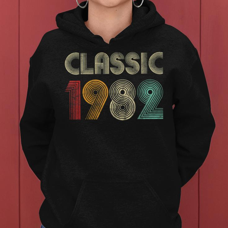 Klassisch 1982 Vintage 41 Geburtstag Geschenk Classic Frauen Hoodie