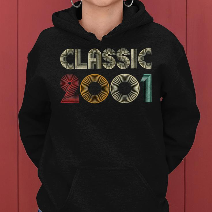 Klassisch 2001 Vintage 22 Geburtstag Geschenk Classic Frauen Hoodie