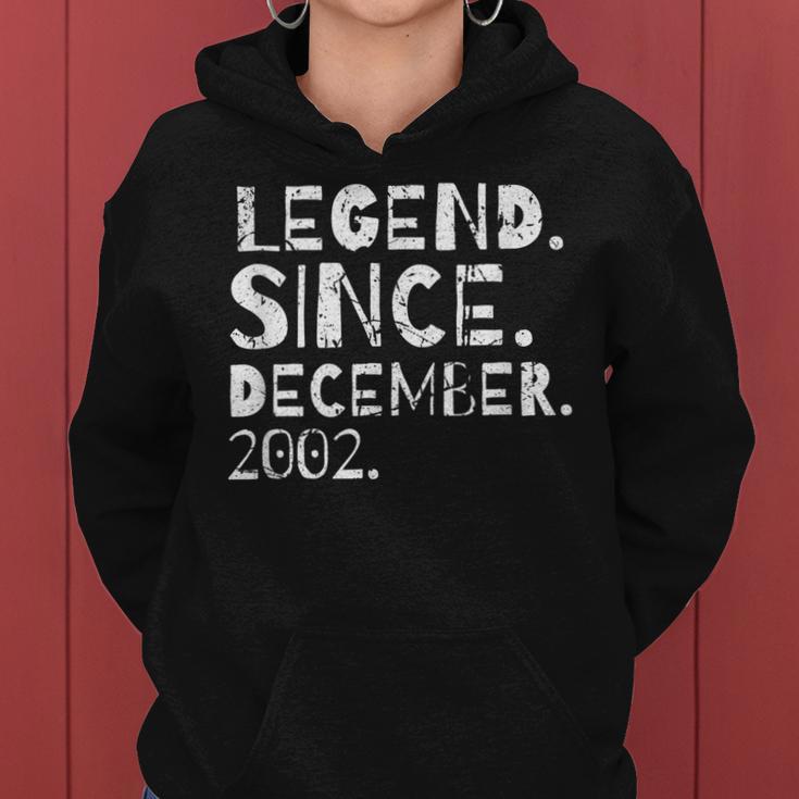 Legend Since December 2002 Geburtstag Sohn Tochter Frauen Hoodie