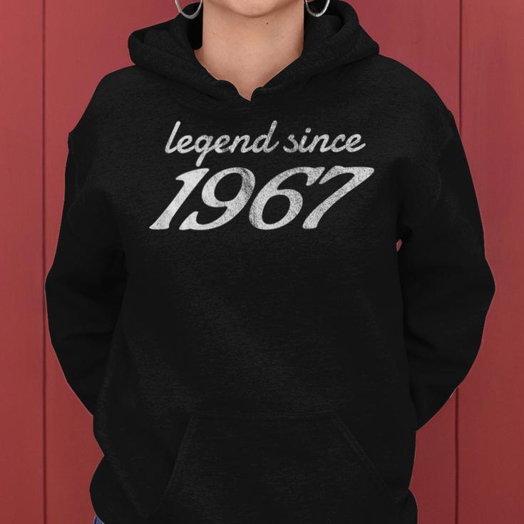 Legende Seit 1967 Geburtstag Jubiläum Frauen Hoodie