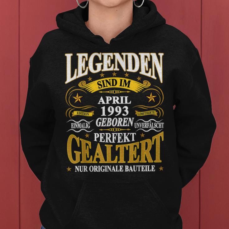 Legenden Sind Im April 1993 Geboren 30 Geburtstag Lustig V2 Frauen Hoodie