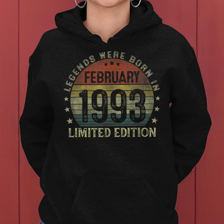 Legenden Wurden Im Februar 1993 Geschenk 30 Geburtstag Mann Frauen Hoodie