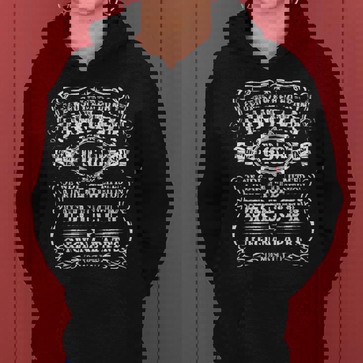 Legenden Wurden Im Januar 1968 Geschenk 55 Geburtstag Mann V6 Frauen Hoodie