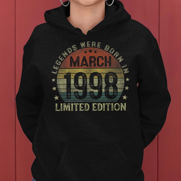 Legenden Wurden Im März 1998 Geschenk 25 Geburtstag Mann Frauen Hoodie