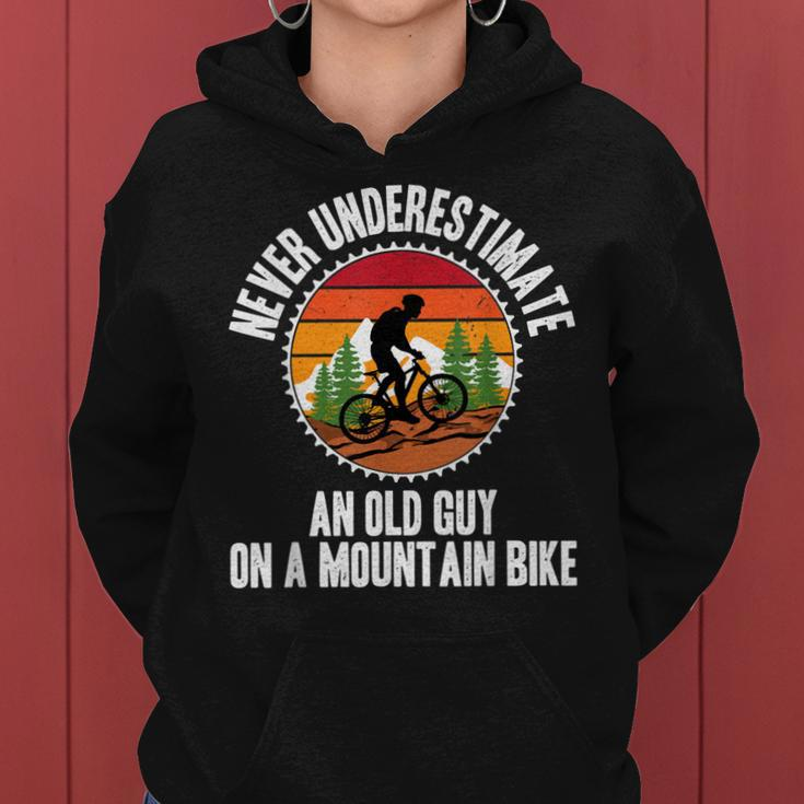 Lustiges Mountainbike Hoodie für Herren, Spruch für Radfahrer