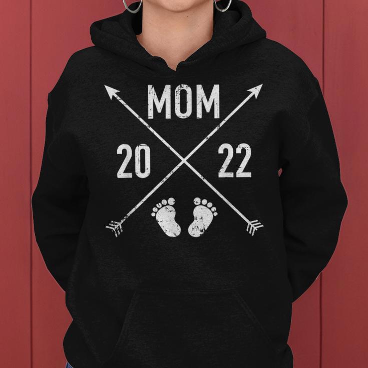 Mama 2022 Hipster Zukünftige Mutter Frauen Hoodie