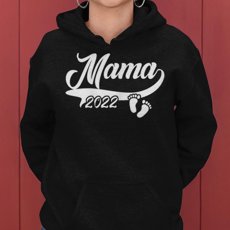 Mama 2022 Werdende Mama Zukünftige Mutter 2022 Frauen Hoodie