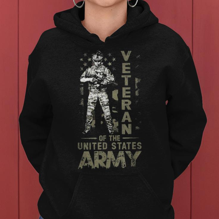 Mens Veteran Of The United States Army Retired Fathers Day Gift Women Hoodie