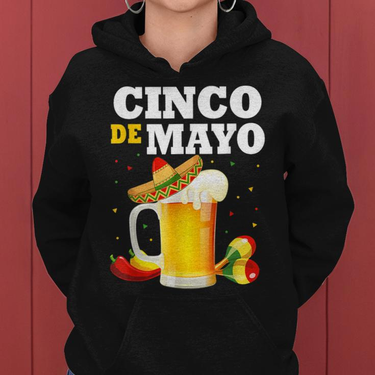 Mexican Beer Glasses Cinco De Mayo Outfits For Men Women Women Hoodie