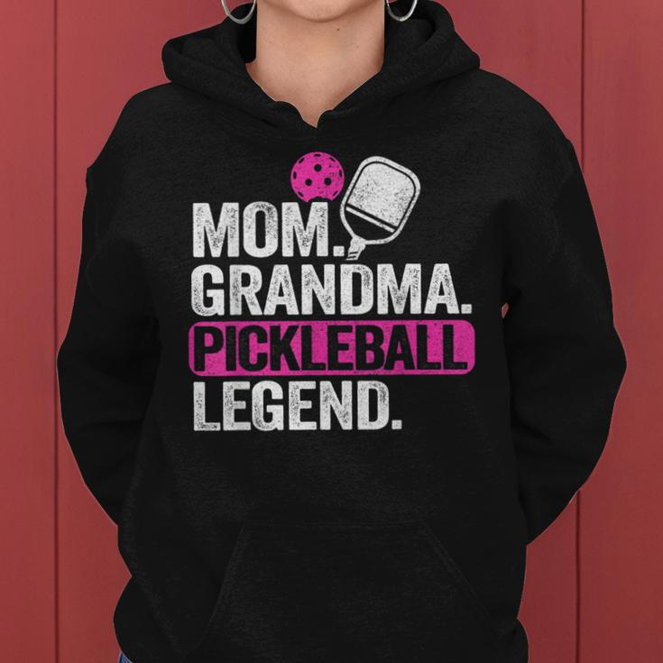 Mom Grandma Pickleball Legend Player Funny Pickle Ball Women Hoodie