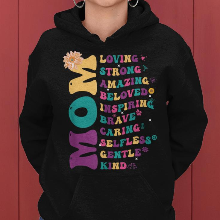 Mothers Day Mom Loving Strong Amazing Best Mom Ever Mommy Women Hoodie