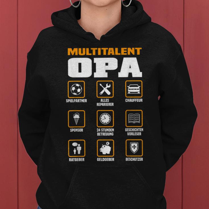 Multitalent Opa Hoodie mit lustigen Icons, Hoodie für Großväter