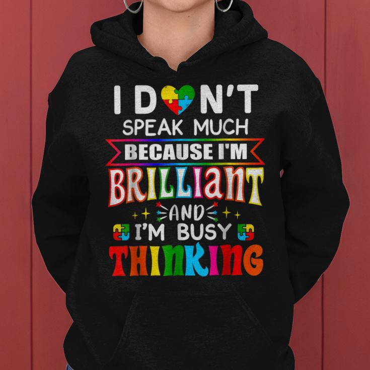 My Child May Be Non Verbal I May Be Nonverbal Autism Mom Women Hoodie