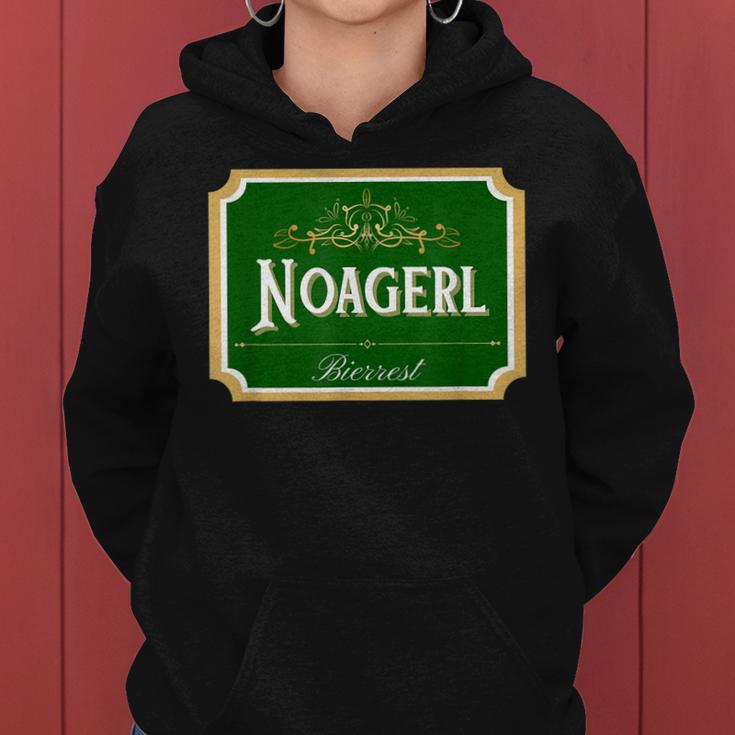 Noagerl Bierrest Noagal Fake Bier Brauerei Dialekt Spruch Frauen Hoodie