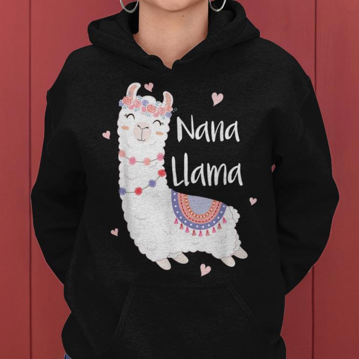 Oma Lama Nette Lamas Liebhaber Frauen Nana V2 Frauen Hoodie