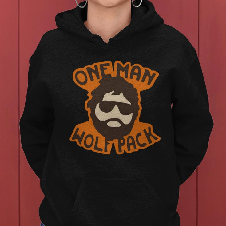 One Man Wolf Pack The Hangover Women Hoodie Graphic Print Hooded Sweatshirt