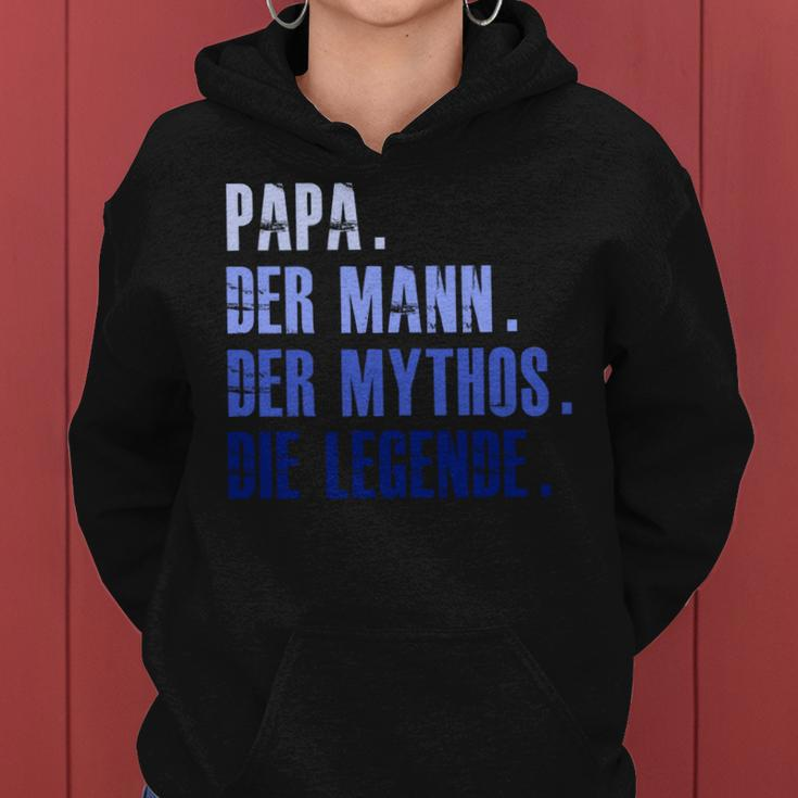 Papa Mythos Legende Geburtstag Langarm Hoodie, Besonderes Design