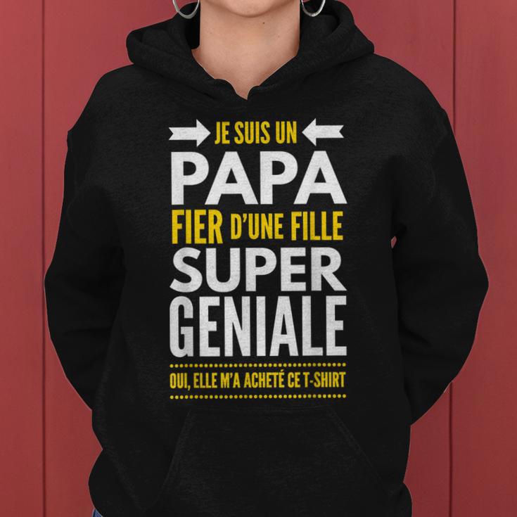 Papa von Mädchen Hoodie, Lustiges Geburtstagsgeschenk für Väter