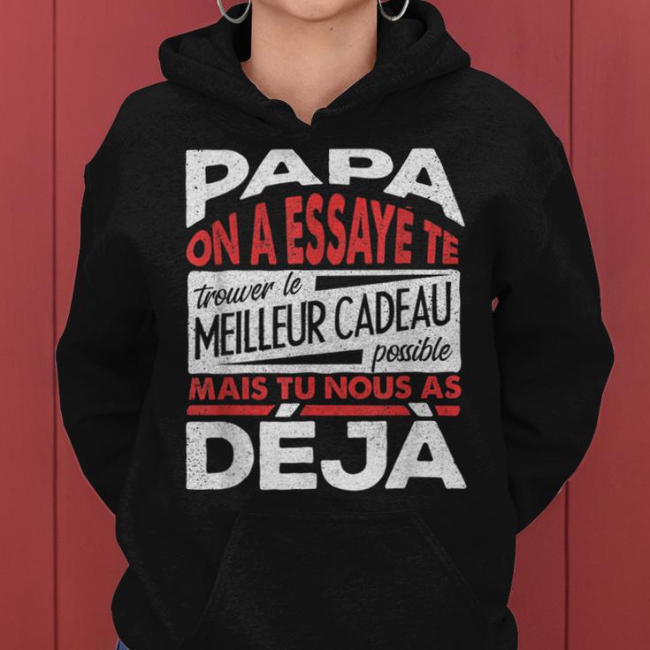 Papa Zum Vatertag Geschenk Für Papa Geburtstag Vater V6 Frauen Hoodie