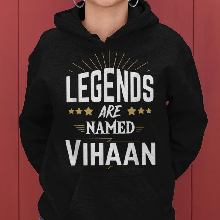 Personalisiertes Legends Are Named Vihaan Hoodie, Sternen-Design