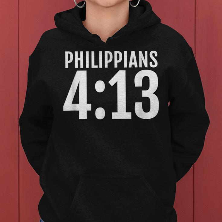 Philippians 413 I Can Do All Things In Christ Bible Women Hoodie