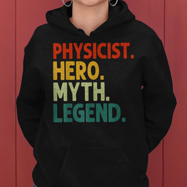 Physiker Hero Myth Legend Vintage Physik Frauen Hoodie