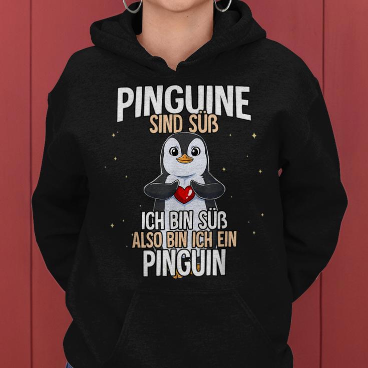 Pinguine Sind Süß Pinguin Frauen Hoodie