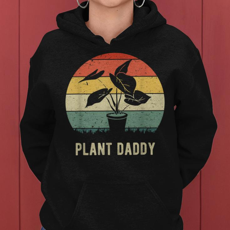 Plant Daddy Nature Botanical Gardener Plant Dad Gardening Women Hoodie